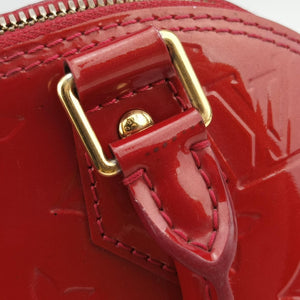 Vintage Louis Vuitton Alma BB CERISE Vernis M90174 shoulderbag | stylenewstar