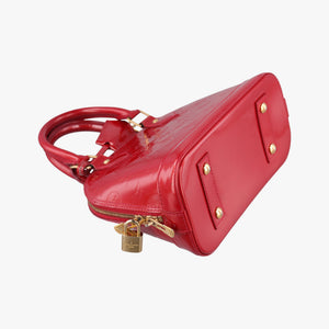 Vintage Louis Vuitton Alma BB CERISE Vernis M90174 shoulderbag | stylenewstar