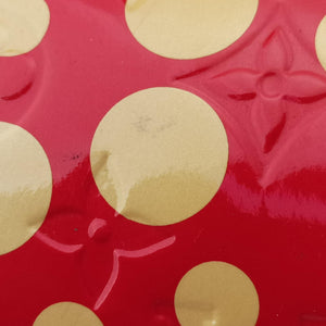 Secondhand Louis Vuitton Dot Infinity Papillon 30 ROUGE×white Vernis M91425 shoulderbag | stylenewstar