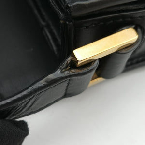 Secondhand Yves Saint Laurent Solferino Black Leather 634306 shoulderbag | stylenewstar