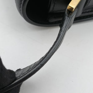 Secondhand Yves Saint Laurent Solferino Black Leather 634306 shoulderbag | stylenewstar