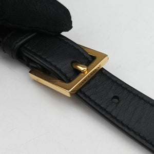 Secondhand Yves Saint Laurent Solferino Black Leather 634306 shoulderbag | stylenewstar