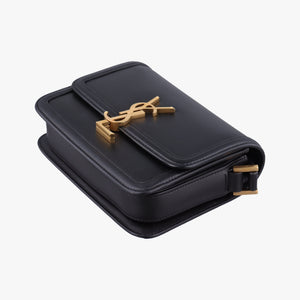 Secondhand Yves Saint Laurent Solferino Black Leather 634306 shoulderbag | stylenewstar