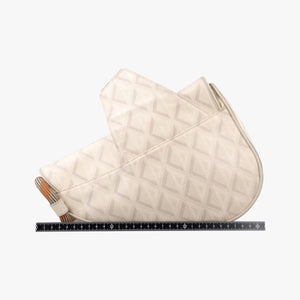 Pre-owned Christian Dior Saddle Beige PVC coated canvas × leather bum bag/waist bag | stylenewstar