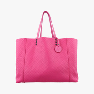 Pre-owned Bottega Veneta Intrecciato Rose lambskin shoulderbag | stylenewstar