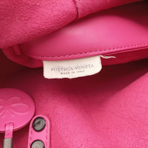 Pre-owned Bottega Veneta Intrecciato Rose lambskin shoulderbag | stylenewstar