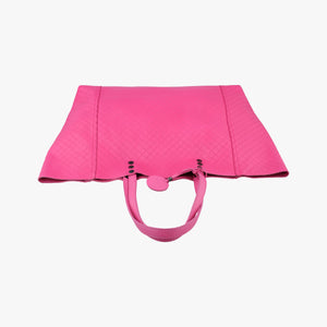 Pre-owned Bottega Veneta Intrecciato Rose lambskin shoulderbag | stylenewstar
