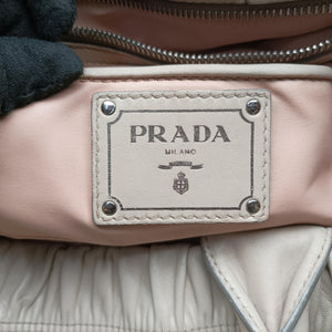 Vintage Prada Gaufre Beige Nappa Leather handbag | stylenewstar