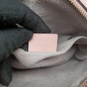 Pre-owned Gucci GG Marmont Pink Leather 448065 shoulderbag | stylenewstar