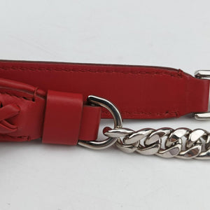 Pre-owned TODS Double T Red Leather shoulderbag | stylenewstar