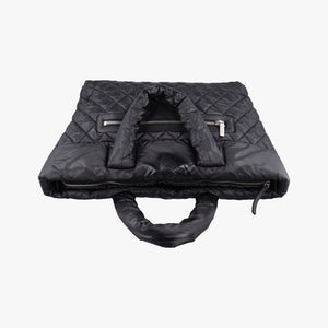 Pre-owned Chanel Coco Cocoon Black nylon A48610 handbag | stylenewstar