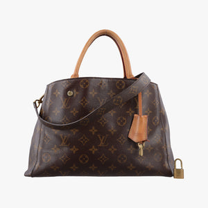 Pre-owned Louis Vuitton MONTAIGNE MM Brown Monogram Canvas M41056 shoulderbag | stylenewstar