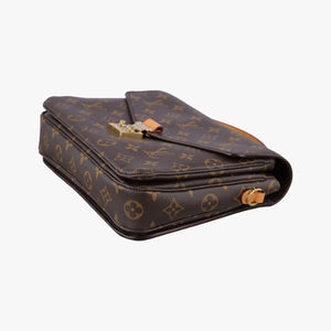 Secondhand Louis Vuitton Pochette Metis MM Brown Monogram Canvas M44875 shoulderbag | stylenewstar