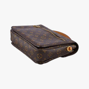 Secondhand Louis Vuitton Pochette Metis MM Brown Monogram Canvas M44875 shoulderbag | stylenewstar