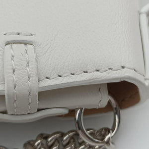 Pre-owned Delvaux Tampete White Leather coinpurse | stylenewstar