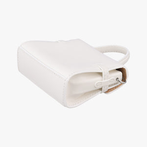 Pre-owned Delvaux Tampete White Leather coinpurse | stylenewstar