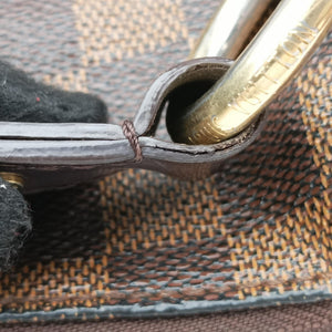 Secondhand Louis Vuitton EVORA MM EBENE Damier Canvas N41131 shoulderbag | stylenewstar