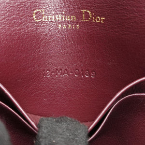 Pre-owned Christian Dior Saddle Red Jacquard bum bag/waist bag | stylenewstar