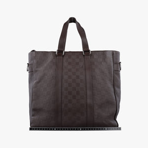 Pre-owned Louis Vuitton TADAO PM Meteor Damier Infini N41229 handbag | stylenewstar