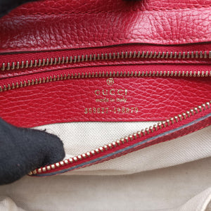 Vintage Gucci Swing Red Leather 368827 shoulderbag | stylenewstar