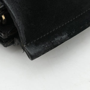 Pre-owned Chloe FAYE Black Suede × leather shoulderbag | stylenewstar