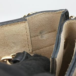 Pre-owned Chloe FAYE Black Suede × leather shoulderbag | stylenewstar