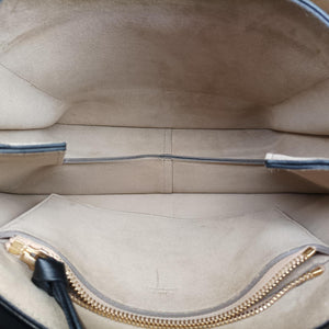 Pre-owned Chloe FAYE Black Suede × leather shoulderbag | stylenewstar