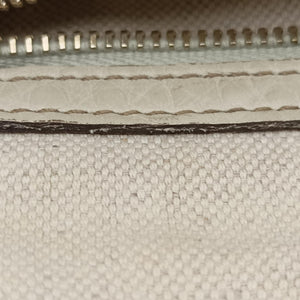 Vintage Gucci Bella Bamboo Tassel fringe White Leather 269945 handbag | stylenewstar