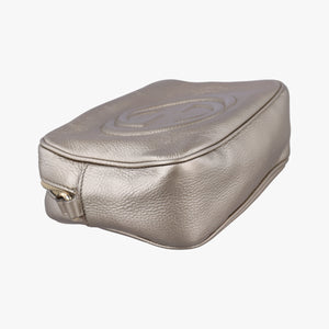 Pre-owned Gucci Soho Golden Leather 308364 shoulderbag | stylenewstar