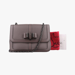 Vintage Christian Louboutin Sweet Charity Brown Leather shoulderbag | stylenewstar