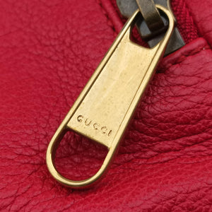 Vintage Gucci Print Red Leather 527792 bum bag/waist bag | stylenewstar