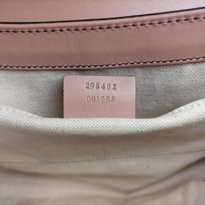 Vintage Gucci Emily Beige×pink canvas×leather 295402 shoulderbag | stylenewstar