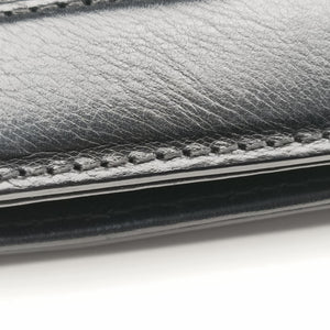 Pre-owned Fendi Toile de Cuir Black Leather 8BR579 shoulderbag | stylenewstar