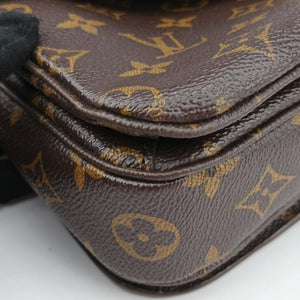 Pre-owned Louis Vuitton Pochette Metis MM Brown Monogram Canvas M44875 shoulderbag | stylenewstar