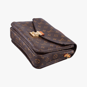 Pre-owned Louis Vuitton Pochette Metis MM Brown Monogram Canvas M44875 shoulderbag | stylenewstar