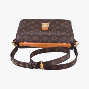 Pre-owned Louis Vuitton Pochette Metis MM Brown Monogram Canvas M44875 shoulderbag | stylenewstar