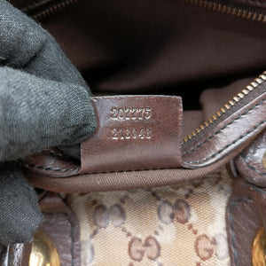 Secondhand Gucci Babushka Multicolour PVC coated canvas 207775 handbag | stylenewstar