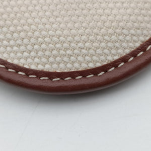 Pre-owned Burberry Anne Beige×Brown Canvas×Leather shoulderbag | stylenewstar