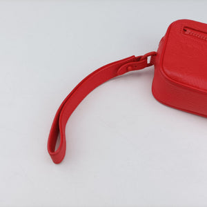 Pre-owned Louis Vuitton Pochette Volga Red Monogram Empreinte M53555 clutchbag | stylenewstar