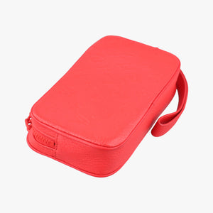 Pre-owned Louis Vuitton Pochette Volga Red Monogram Empreinte M53555 clutchbag | stylenewstar