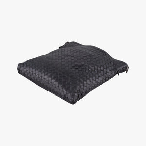 Vintage Bottega Veneta Intrecciato Black lambskin shoulderbag | stylenewstar