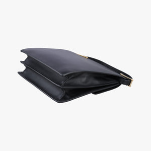 Pre-owned Balenciaga Le Dix Cartable Black leather shoulderbag | stylenewstar