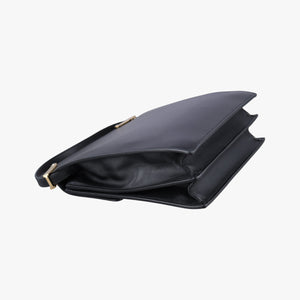 Pre-owned Balenciaga Le Dix Cartable Black leather shoulderbag | stylenewstar