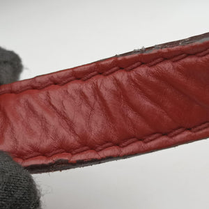 Secondhand Gucci Soft Stirrup Burgundy Leather 296856 shoulderbag | stylenewstar