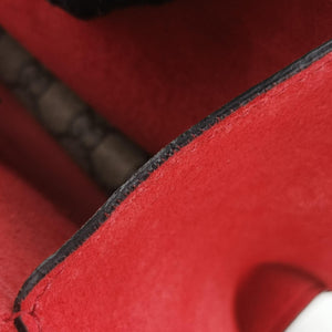 Pre-owned Gucci Dionysus beige×red PVC coated canvas × suede 421970 shoulderbag | stylenewstar