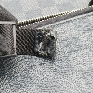 Vintage Louis Vuitton Zac Noir Damier Graphite N40005 backpack/rucksack | stylenewstar