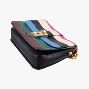 Pre-owned Valentino B-Rockstud Multicolour leather shoulderbag | stylenewstar