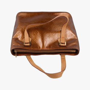 Vintage Louis Vuitton Houston Brown Vernis M91122 handbag | stylenewstar