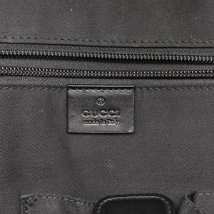 Pre-owned Gucci Diamante Black Leather 208463 shoulderbag | stylenewstar