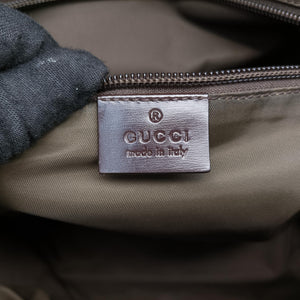 Pre-owned Gucci messenger Beige × brown GG canvas×Leather 222291 shoulderbag | stylenewstar